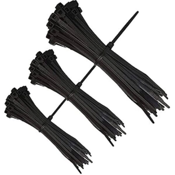 Cable Ties Asst Sizes Black (Disc)