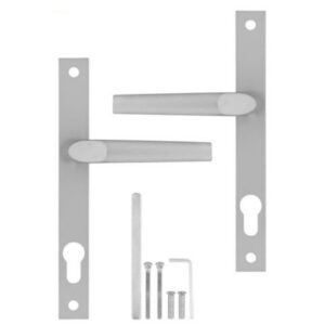 Door Handle Aluminium Natural Blister Pack BBL