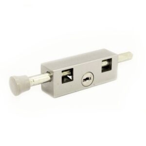 Lock Patio Bolt Blister Pack Grey BBL
