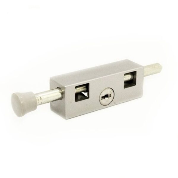 Lock Patio Bolt Blister Pack Grey BBL