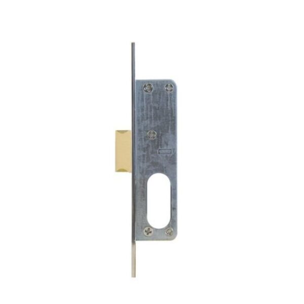 Gate Lock Latch 15mm Cylinder Oval Carded BBL