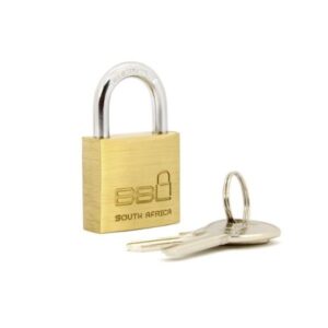 Padlock 30mm Brass Std Blister Pack BBL