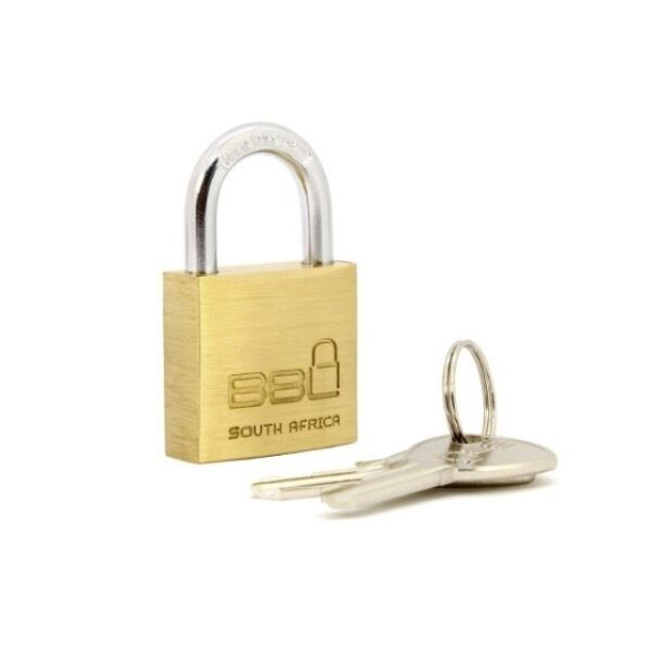 Padlock 30mm Brass Std Blister Pack BBL