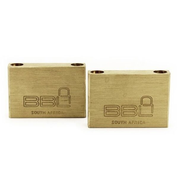 Padlock 40mm Brass Maxidor Slam Carded BBL