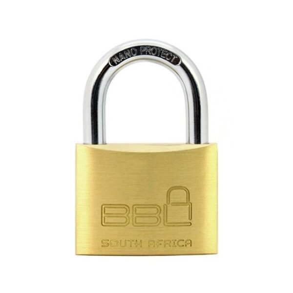 Padlock 60mm Brass Std Blister Pack BBL