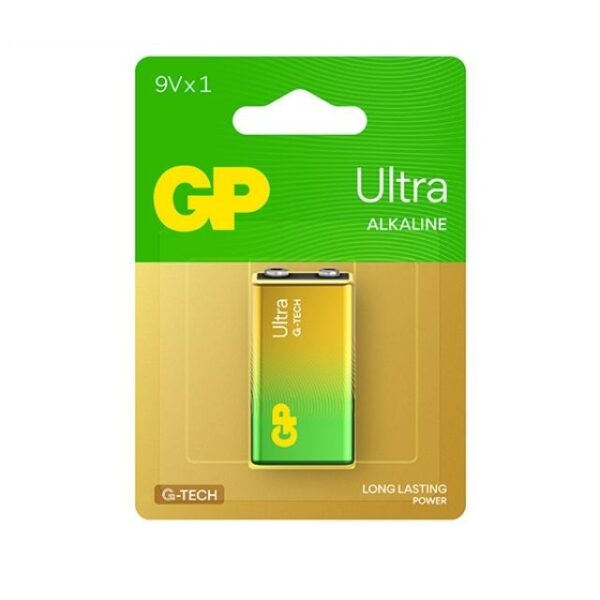 Battery GP Ultra Alkaline 9V BBL