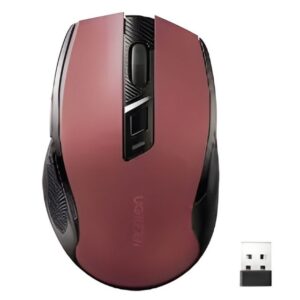 Mouse 2.4G & BT Ergonomic Red Ugreen