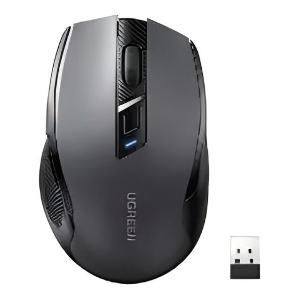 Mouse 2.4G & BT Ergonomic Black Ugreen