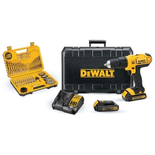 Hammer Drill Driver Kit DeWalt 100 Piece