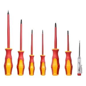 Screwdriver Set 7 Piece 1000V With Tester