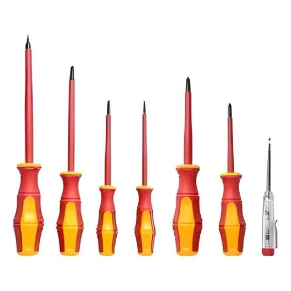Screwdriver Set 7 Piece 1000V With Tester
